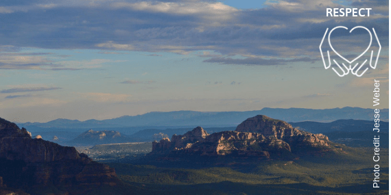 Respect: Arriving for a spectacular view